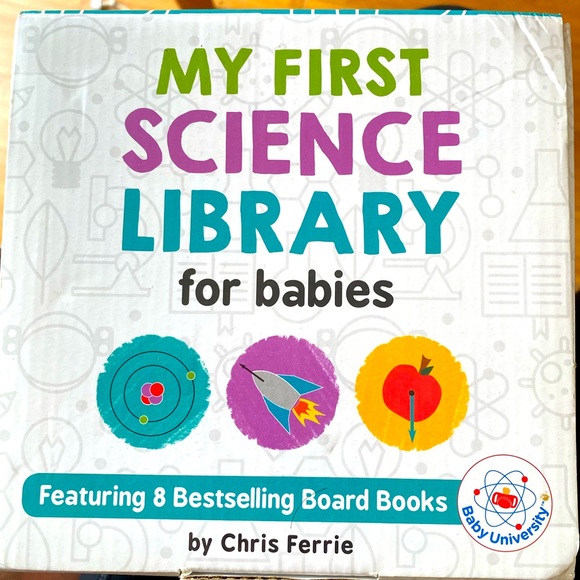 My First Science Library for Babies book - Picture 1 of 8